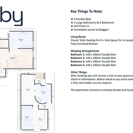 Apartament Penthouse At Heart Of - Four Bed 2 Bath *