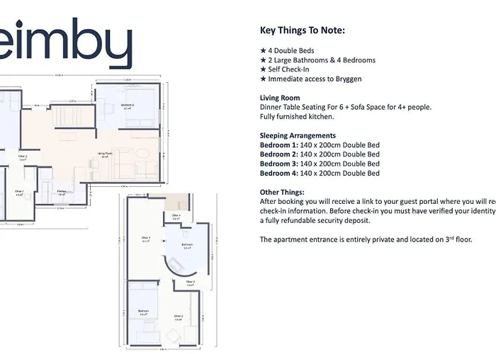 Leilighet Penthouse At Heart Of - Four Bed 2 Bath *